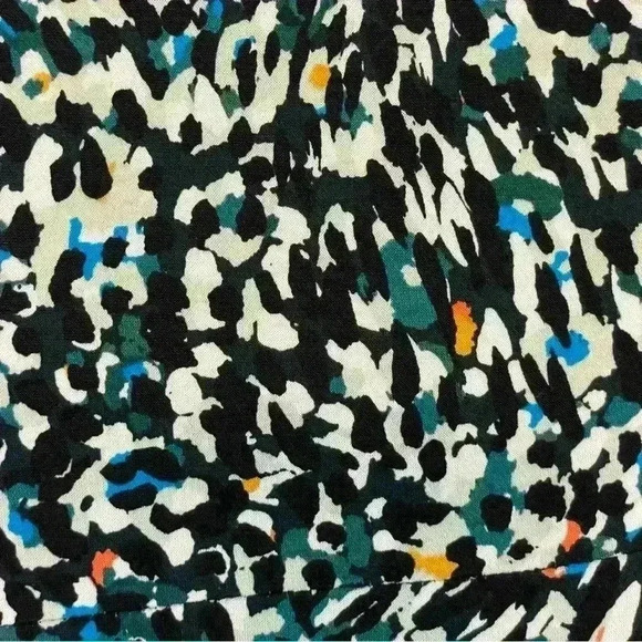 Maggie London Long Sleeve Fit And Flare Dress Size 2 Multicolor - Picture 4 of 9